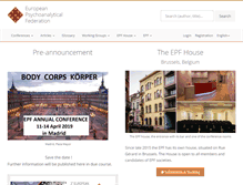 Tablet Screenshot of epf-fep.eu